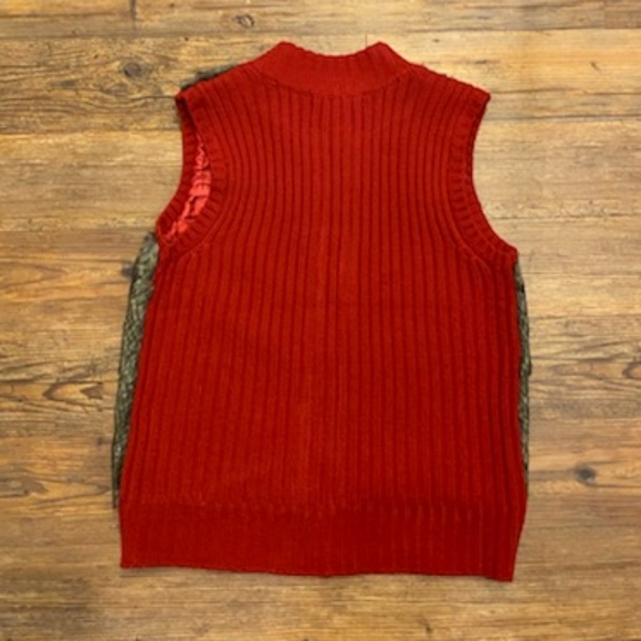 Kikit Faux Fur Front Sweater Vest - Picture 4 of 5